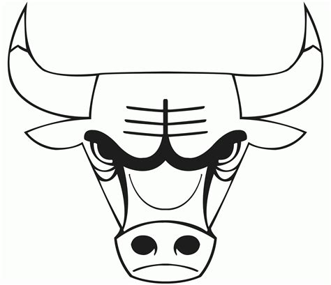 Chicago Bulls Coloring Pages - Coloring Home