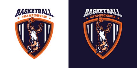 basketball logo vector 12619137 Vector Art at Vecteezy