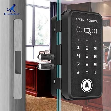 RFID Lock for Office Glass Door RFID CARD DIGITAL LOCK Smart Door Lock ...