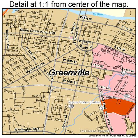 Greenville Nc Map | World Map 07