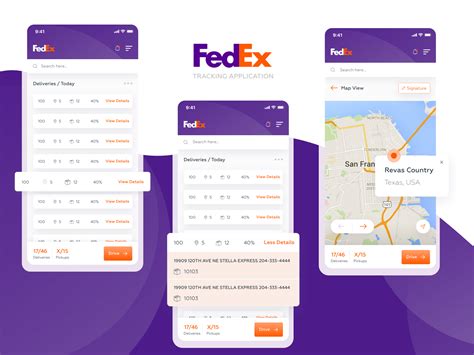 FedEx Tracking Application by Sruchan Kumar™ on Dribbble