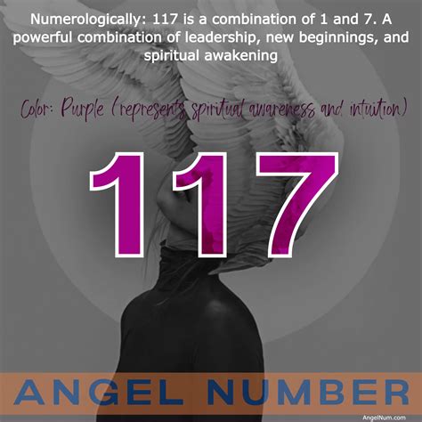 Angel Number 117 Spiritual Significance