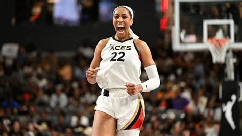 Las Vegas Aces’ star A’ja Wilson creates history, matches WNBA scoring ...