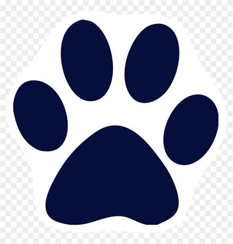 Web Blue Paw Print Logo