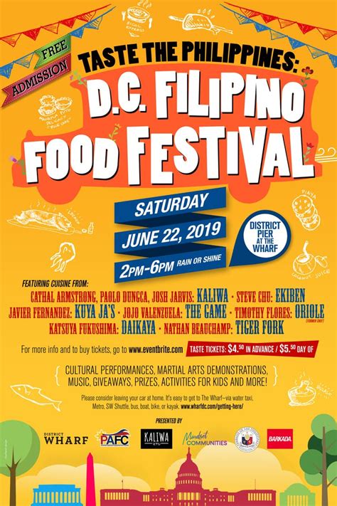 Taste the Philippines: D.C. Filipino Food Festival | Restaurant ...