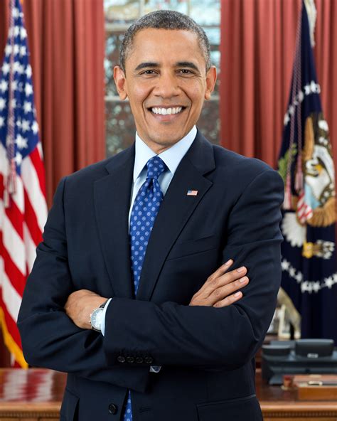 President Barack Obama is photographed during a presidential portrait ...