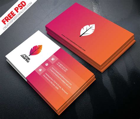 035 Blank Business Card Template Psd Download Ideas intended for Blank ...