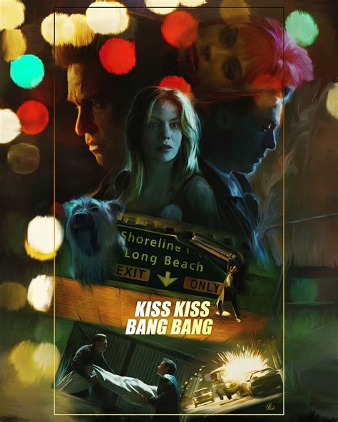 Kiss Kiss Bang Bang | Poster By John Dunn