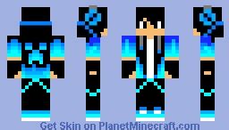 blue boy skin Minecraft Skin