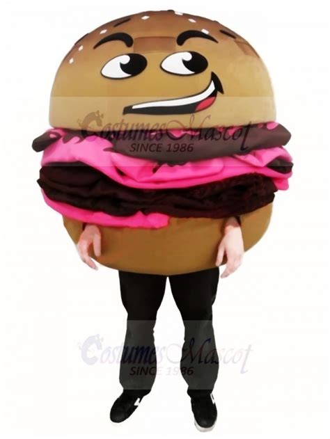 Delicious Hamburger Mascot Costume