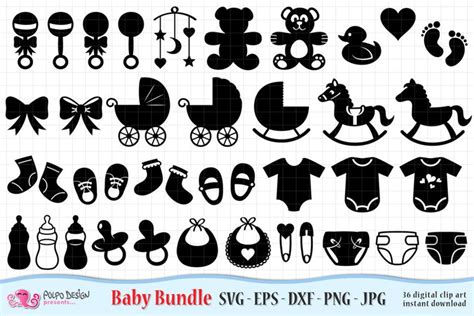 Free 148 Baby Bib Svg Free SVG PNG EPS DXF File