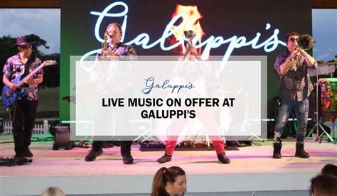 Free Live Music Events Every Weekend – Galuppi’s Restaurant