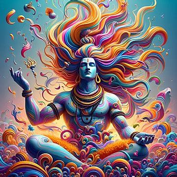 Lord Shiva Rudra Avatar Design Background, Lord Shiva, Maha Shivratri ...