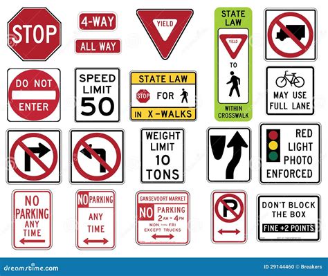 Traffic Signs Stock Illustrations – 28,068 Traffic Signs Stock ...