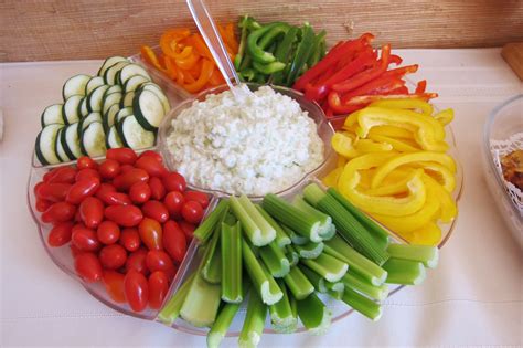 vegetable tray ideas for bridal shower