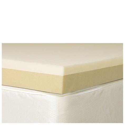 4" Memory Foam & High Density Foam Mattress Topper | Stoneberry