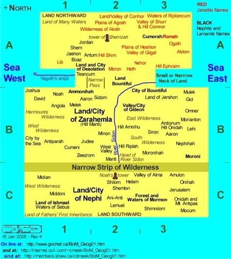 Generic Book of Mormon map. | Book of mormon, Mormon, Famous books