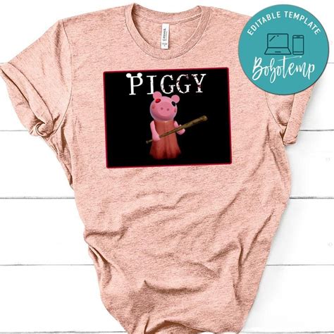 Piggy Roblox Game Essential T-Shirt | Bobotemp