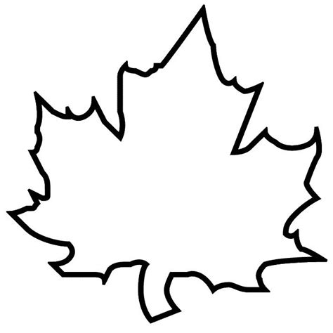 Oak Leaf Stencil Printable - ClipArt Best