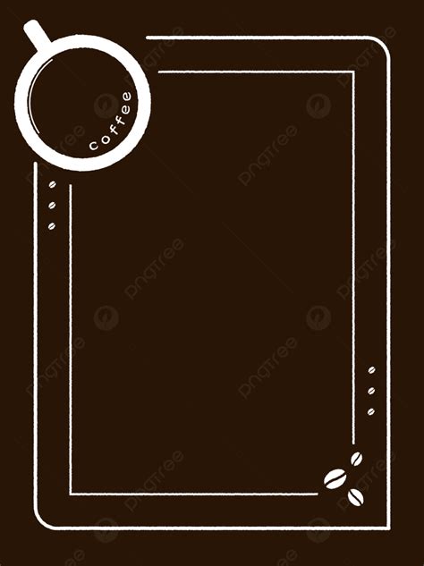 Vector Cafe Menu Chalk Blackboard Style Simple Background Wallpaper ...