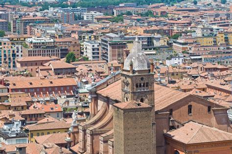 Bologna. Emilia-Romagna. Italy Stock Photo - Image of medieval, facade ...