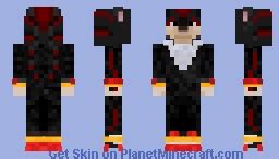 Old Sonic Movie Shadow Minecraft Skin