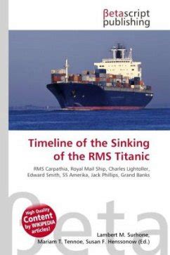 Timeline of the Sinking of the RMS Titanic - englisches Buch - bücher.de