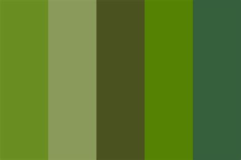 earth greens for me Color Palette