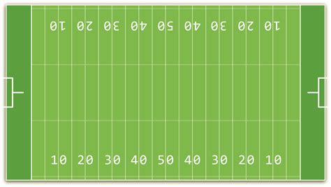 Football Field Layout Printable