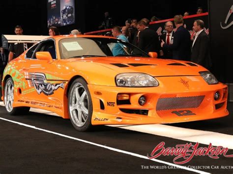 Comments on: Iconic Orange Toyota Supra From Fast and Furious Auctioned ...