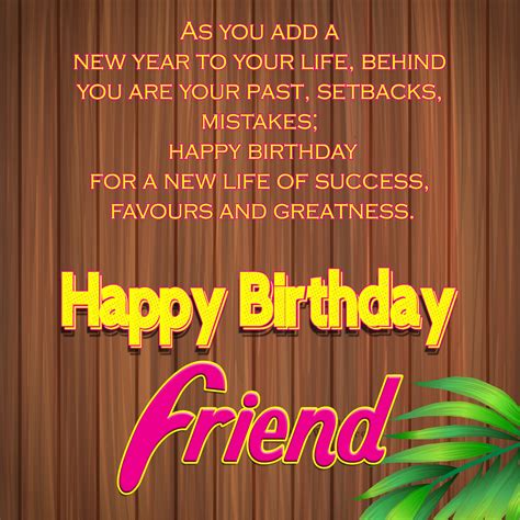 Happy Birthday Wish Reply To Friends - massage for happy birthday