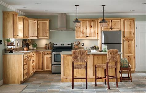 Rustic Hickory Kitchen Cabinets Pictures | Wow Blog