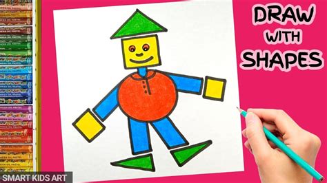 Drawing For Kids Using Shapes