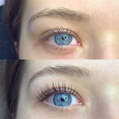 Lash Lift Before and After Pictures - Best Transformations