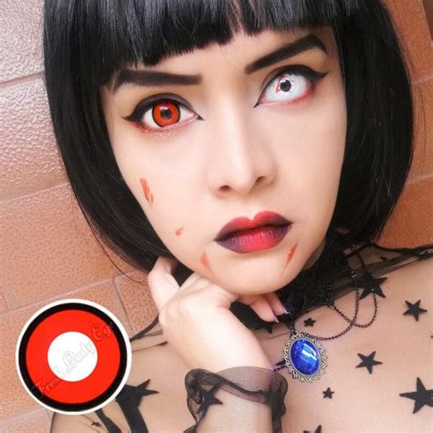 Halloween sharingan eye contacts/ Mangekyou sharingan contacts