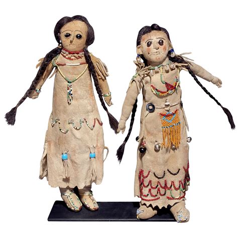 Antique Native American Doll, Southern Cheyenne (Plains), 19th Century ...