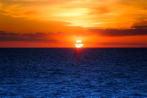 Ocean Sunset Photography Wallpaper, HD Nature 4K Wallpapers, Images and ...