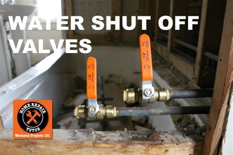 How to Install a Water Shut Off Valve (9 Minutes!!) - Home Repair Tutor