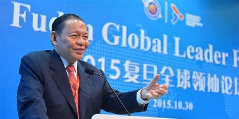 RGE Chairman Sukanto Tanoto speaks at 2015 Fudan Global Leader Forum