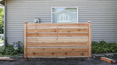 How to Build a DIY Horizontal Fence