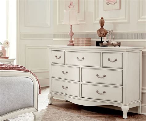 Kensington Antique White 7 Drawer Double Dresser from NE Kids | Coleman ...