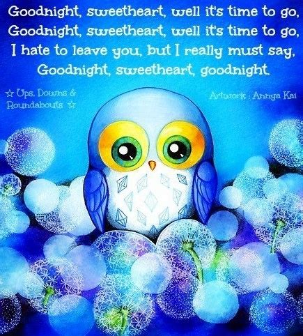 Goodnight Sweetheart Quotes. QuotesGram