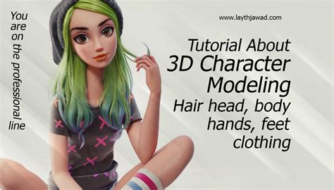 Tutorial About 3D Character Modeling with Tutorials Images | Layth ...