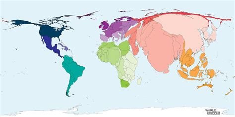 Population Map Of The World