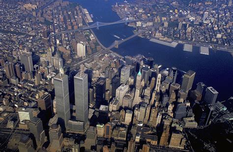 Twin Towers in New York City Photograph by Carl Purcell | Pixels