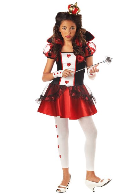 Tween Queen of Hearts Costume | Movie Character Costume