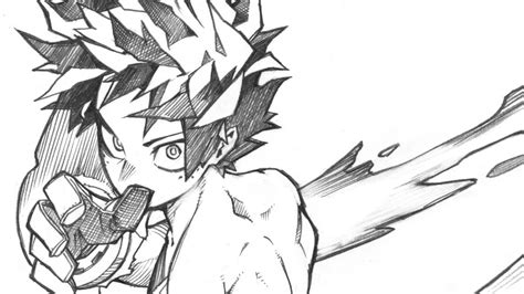 My Hero Academia Manga Author Draws Deku To Celebrate Season 6 Premiere ...