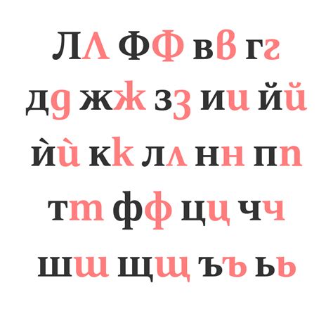 Cyrillic script variations and the importance of localisation | Myfonts