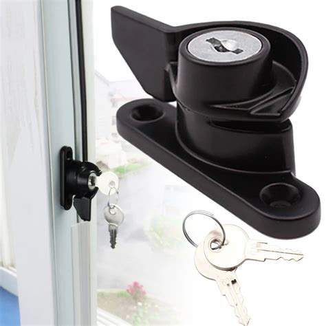 Sliding Window Door Crescent Lock with Key Special Safety Design Zinc ...