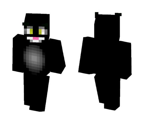 Download Black Cat Minecraft Skin for Free. SuperMinecraftSkins